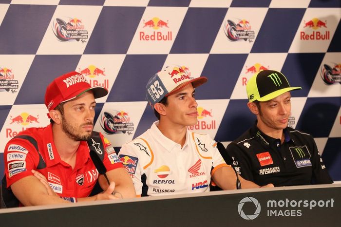 Andrea Dovizioso, Ducati Team, Marc Marquez, Repsol Honda Team, Press Conference