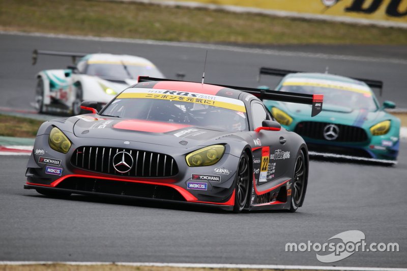 #22 R'Qs AMG GT3: Hisashi Wada, Masaki Jyonai