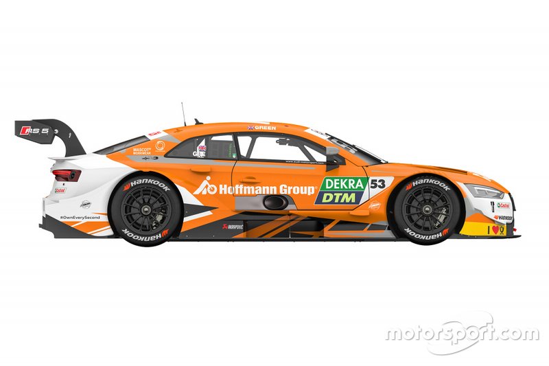 Автомобиль Audi RS5 DTM Джейми Грина
