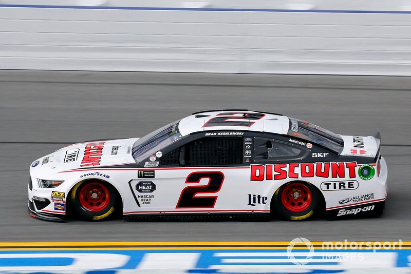 Brad Keselowski, Team Penske, Ford Mustang Discount Tire