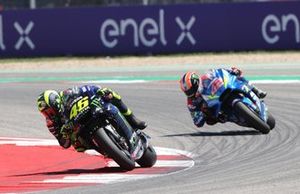 Valentino Rossi, Yamaha Factory Racing, Alex Rins, Team Suzuki MotoGP