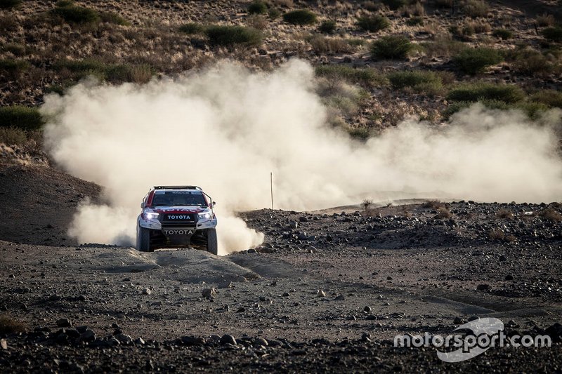 301# Toyota Gazoo Racing Toyota Hilux: Fernando Alonso, Giniel de Villiers
