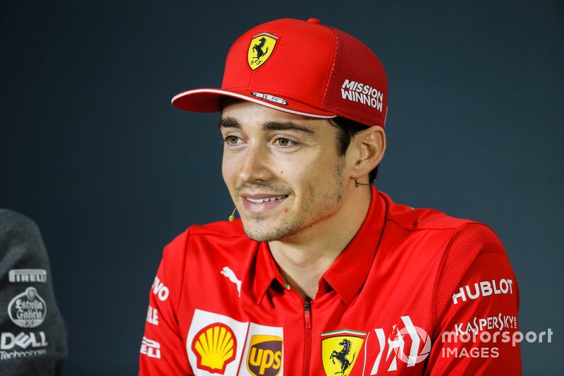 Charles Leclerc, Ferrari, basın toplantısı