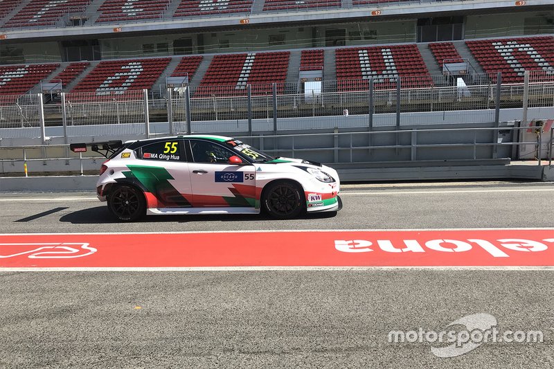 Ma Qing Hua, Team Mulsanne Alfa Romeo Giulietta TCR