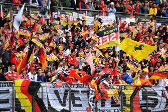 Fans van Sebastian Vettel, Ferrari