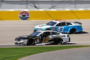 Aric Almirola, Stewart-Haas Racing, Ford Mustang Smithfield and Darrell Wallace Jr., Richard Petty Motorsports, Chevrolet Camaro