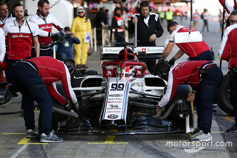 Antonio Giovinazzi, Alfa Romeo Racing C38