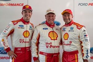 Scott McLaughlin, DJR Team Penske, mit Dick Johnson und Marcos Ambrose