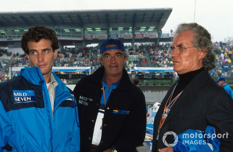 Flavio Briatore, Benetton F1 ve Luciano Benetton, Alessandro Benetton