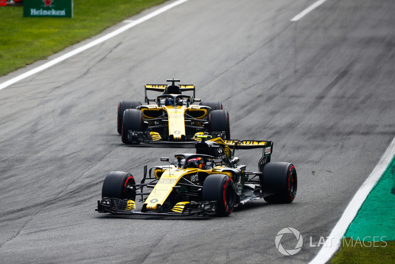 Карлос Сайнс и Нико Хюлькенберг, Renault Sport F1 Team RS18