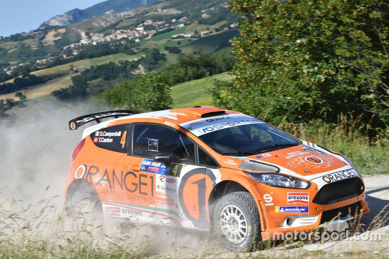 Simone Campedelli, Tania Canton, Ford Fiesta R5, Orange1 Racing