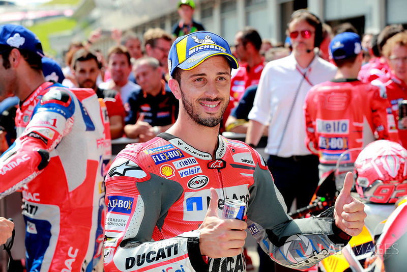 Segundo Andrea Dovizioso, Ducati Team