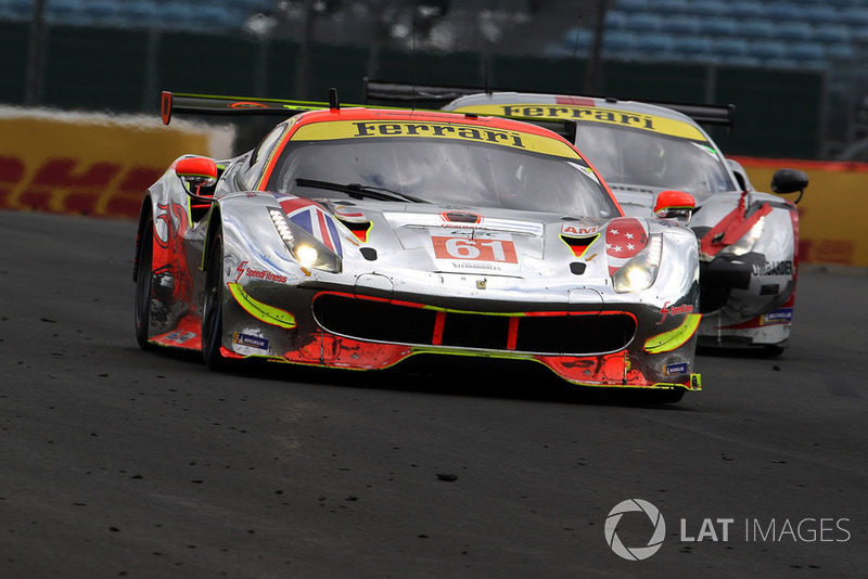 #61 Clearwater Racing Ferrari 488 GTE: Weng Sun Mok, Keita Sawa, Matthew Griffin