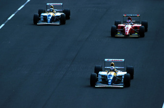 Alain Prost, Williams ve Jean Alesi, Ferrari ve Damon Hill, Williams