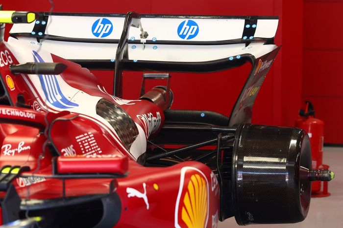 Ferrari SF-25 detalles técnicos