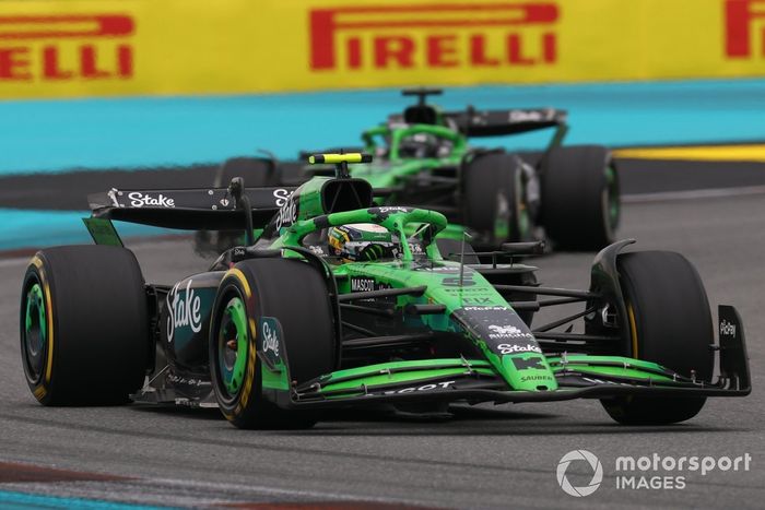 Nico Hulkenberg, Sauber, Gabriel Bortoleto, Sauber