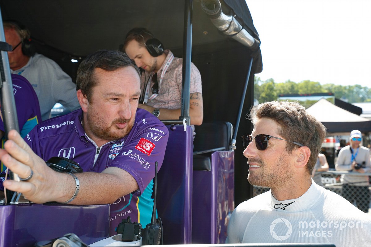 Romain Grosjean, Dale Coyne Racing with RWR Honda, Olivier Boisson