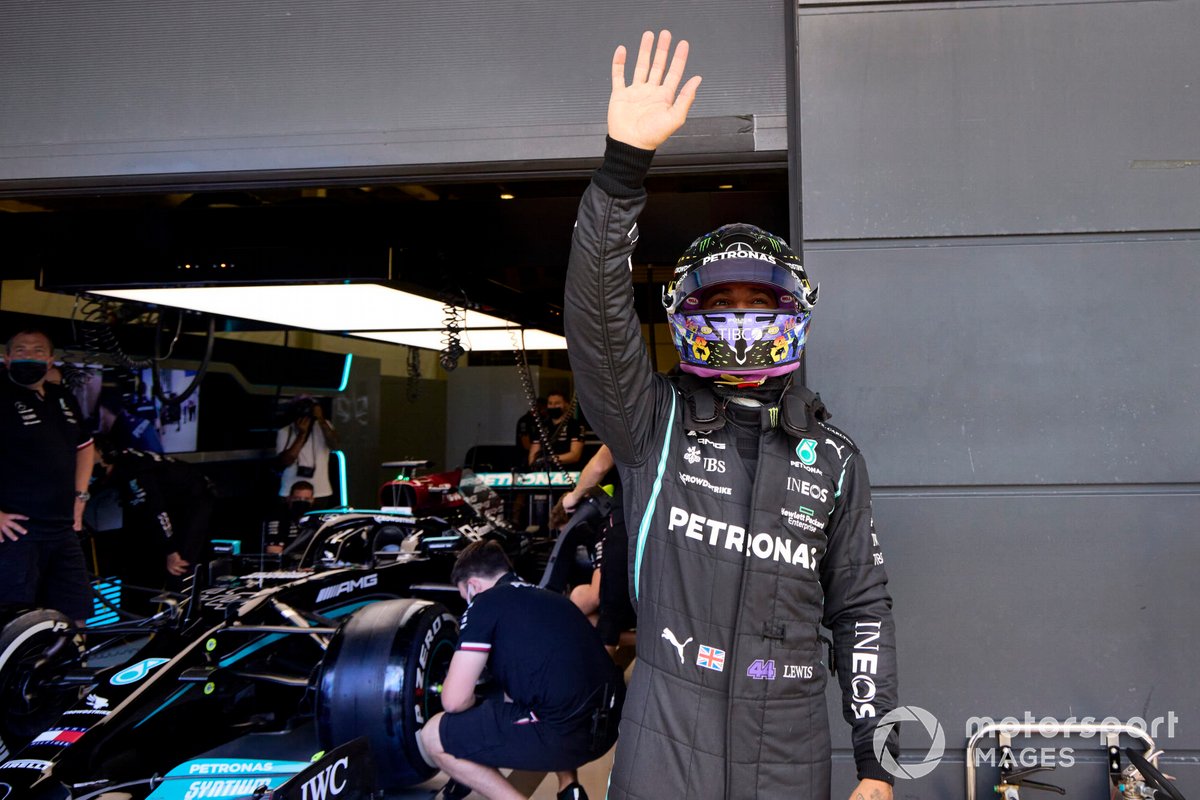 Lewis Hamilton, Mercedes, riconosce i suoi tifosi di casa