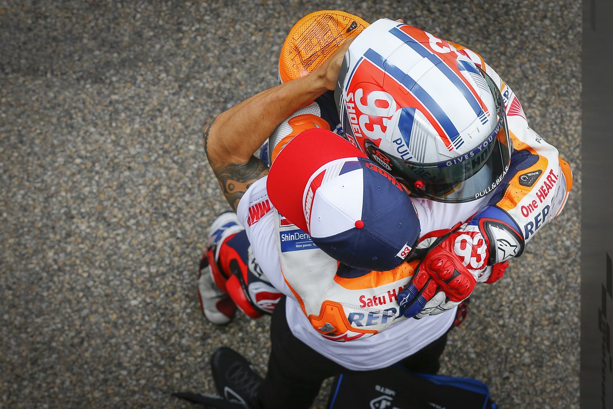 Il vincitore della gara Marc Marquez, Repsol Honda Team
