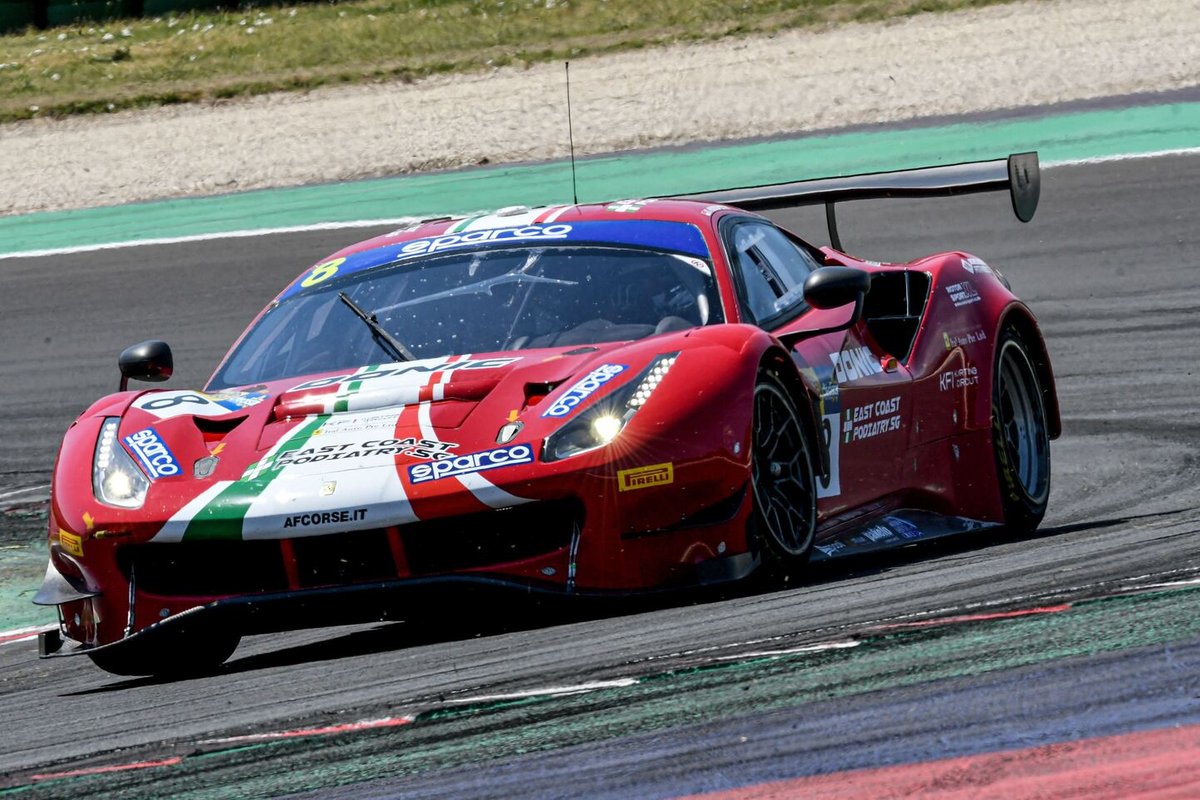 #8 AF Corse, Ferrari 488 GT3 Evo: Antonio Fuoco, Sean Hudspeth