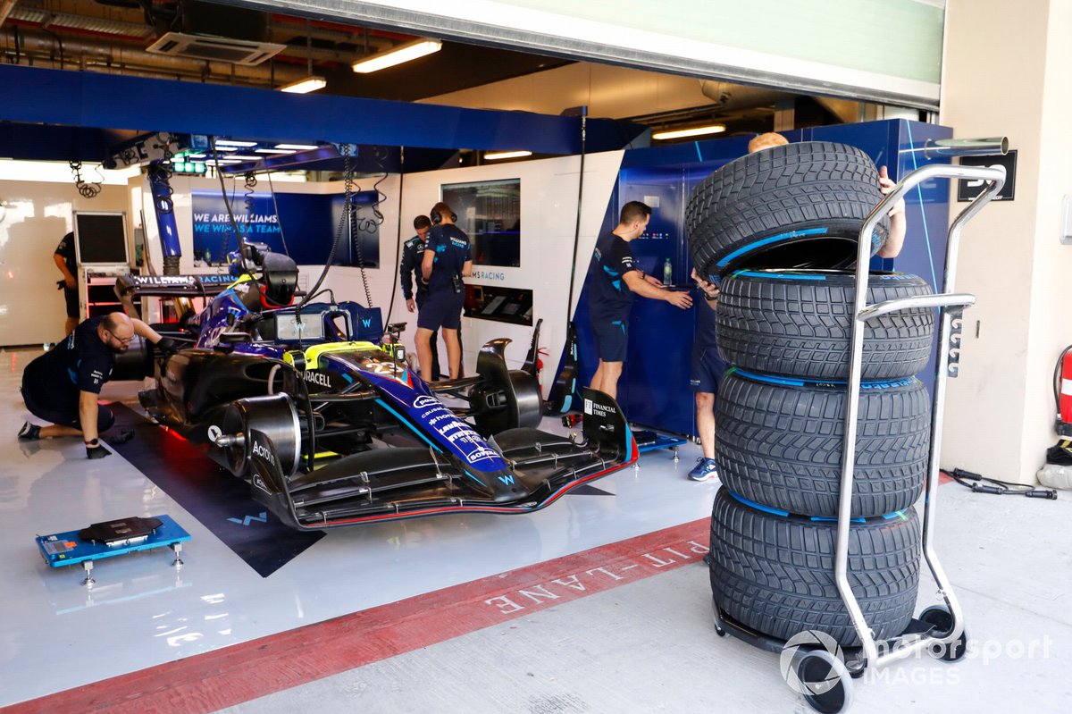 La voiture d'Alex Albon, Williams FW44