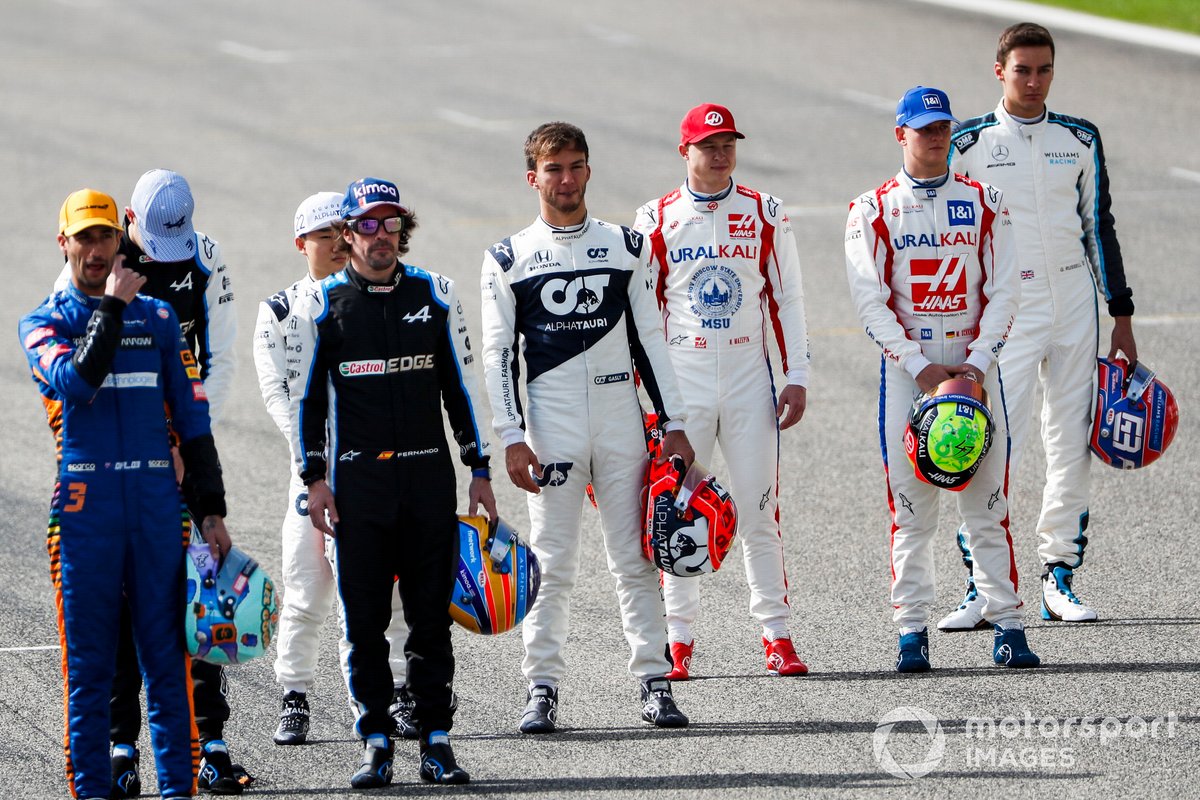 Nikita Mazepin, Haas F1 e Mick Schumacher, Haas F1