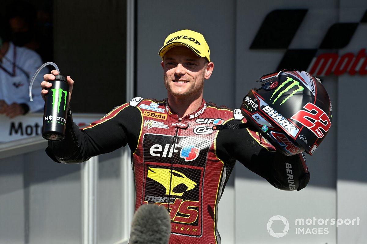 Sam Lowes, Marc VDS Racing Team parc ferme