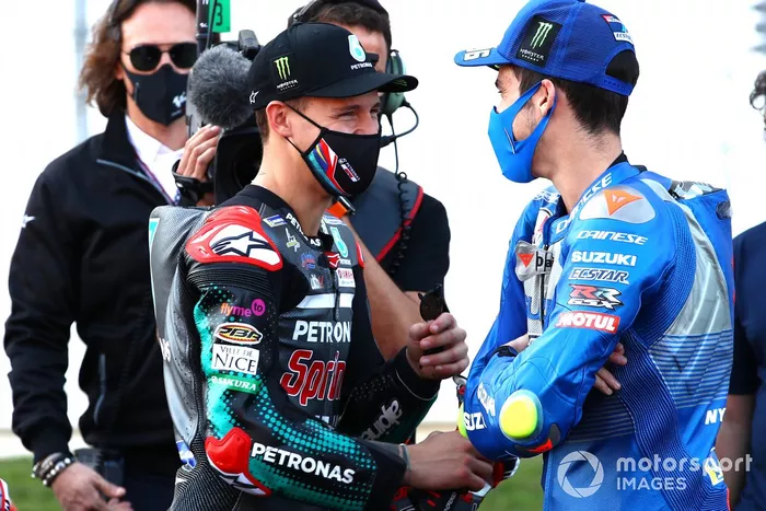 Fabio Quartararo, Petronas Yamaha SRT, Joan Mir, Team Suzuki MotoGP