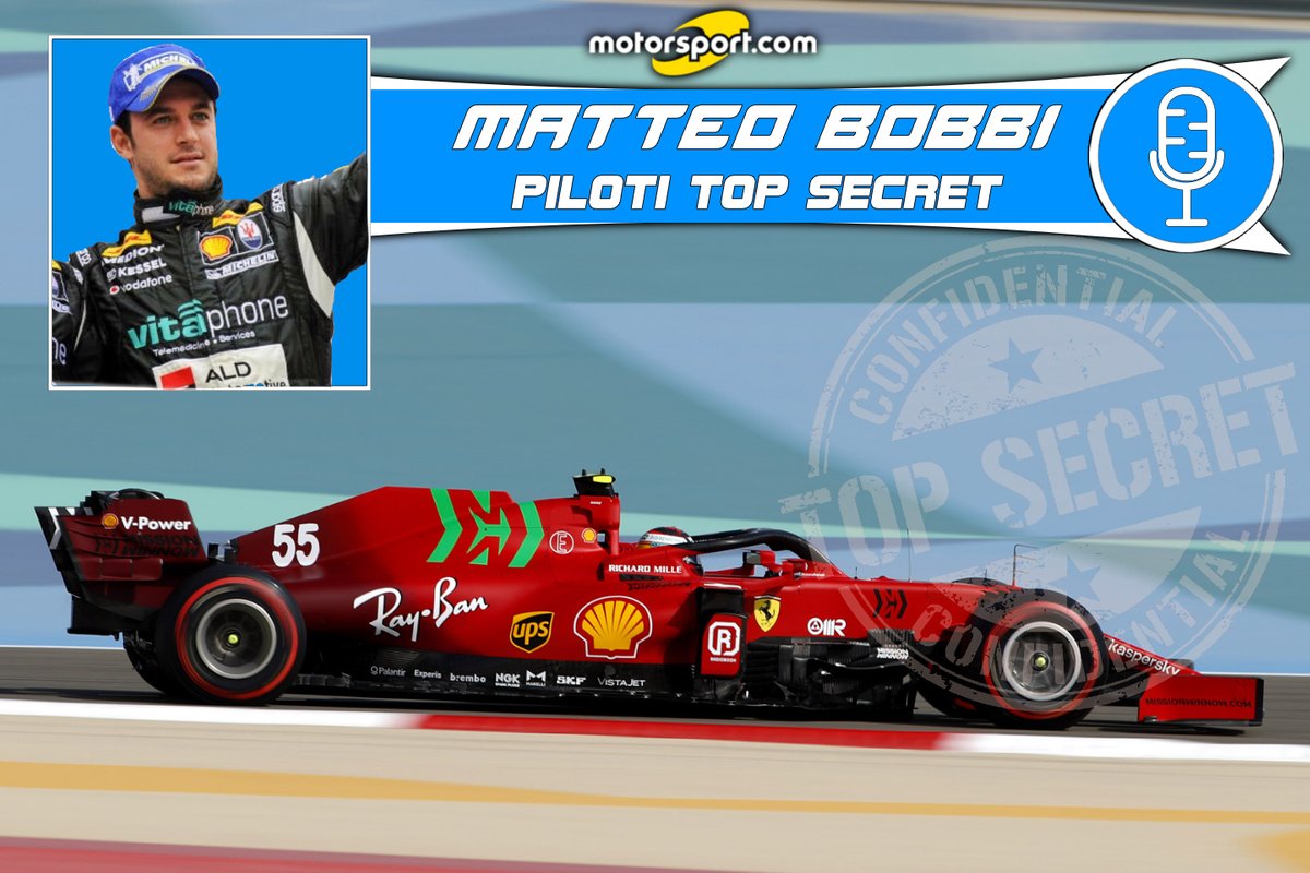 Cover "Matteo Bobbi - Piloti Top Secret": Carlos Sainz