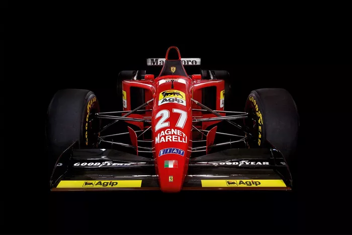 El Ferrari 412 T2 de la F1 1995
