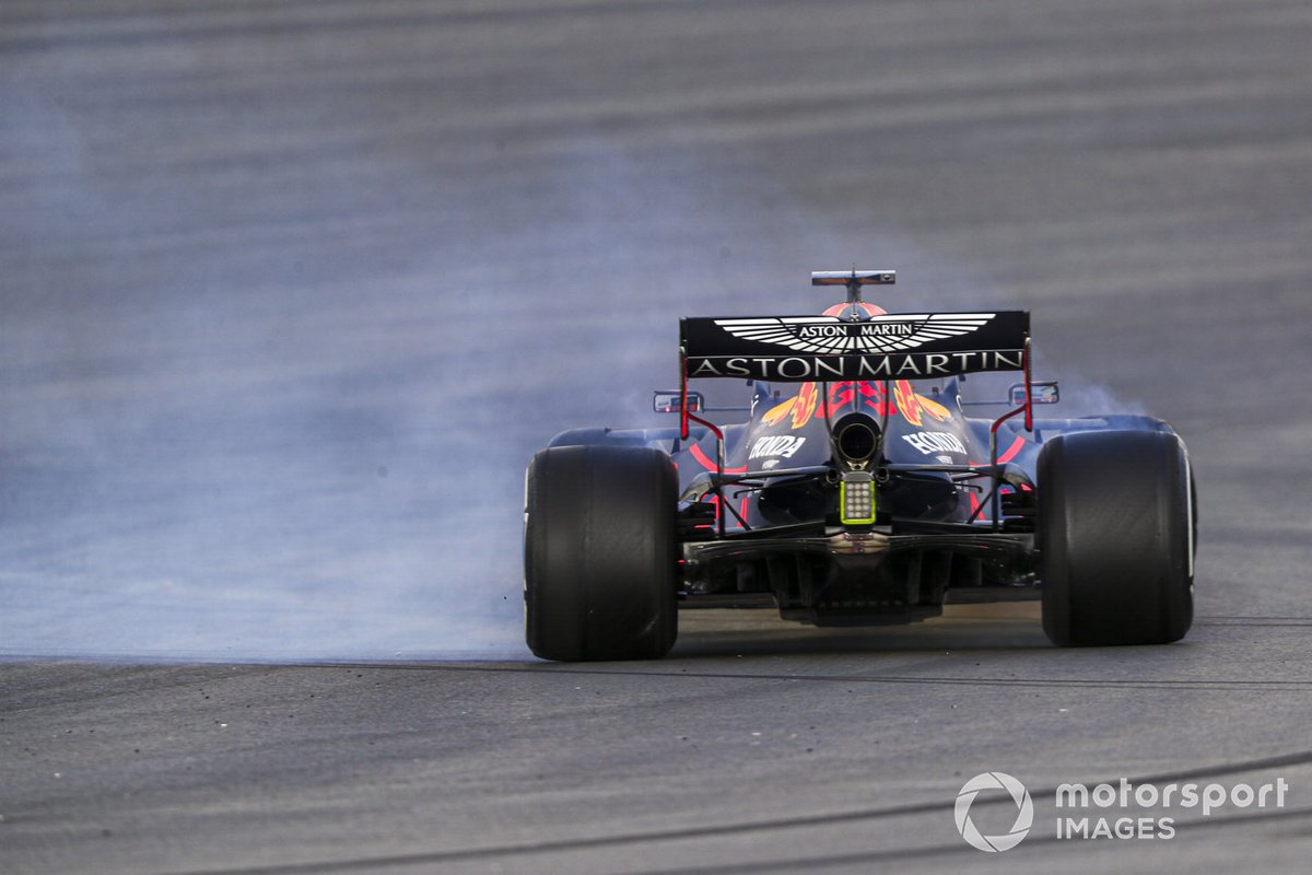Testacoda di Max Verstappen, Red Bull Racing RB16