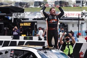 Race winner Josh Berry, JR Motorsports, Chevrolet Camaro Chevrolet Accessories