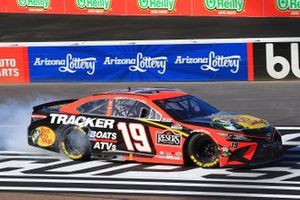 Race winner Martin Truex Jr., Joe Gibbs Racing, Toyota Camry