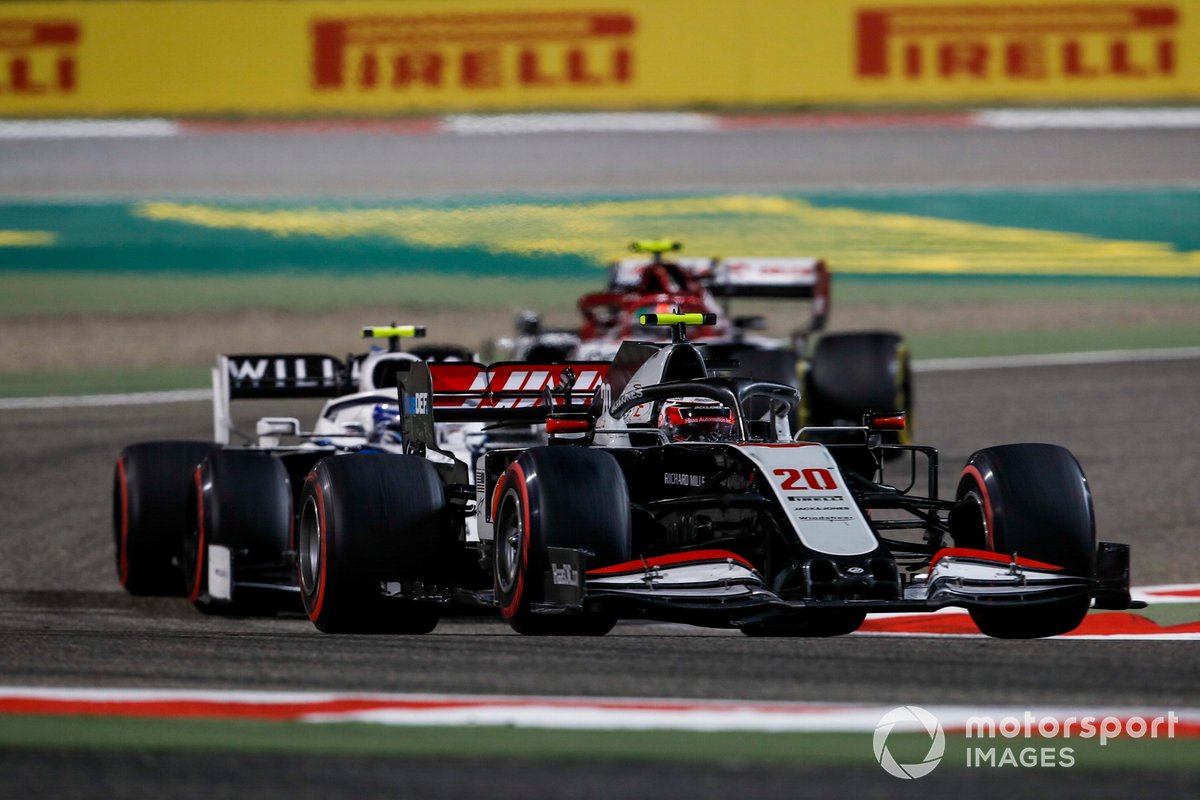 Kevin Magnussen, Haas VF-20, Nicholas Latifi, Williams FW43