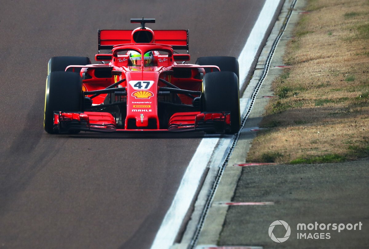 Mick Schumacher, Ferrari SF71H