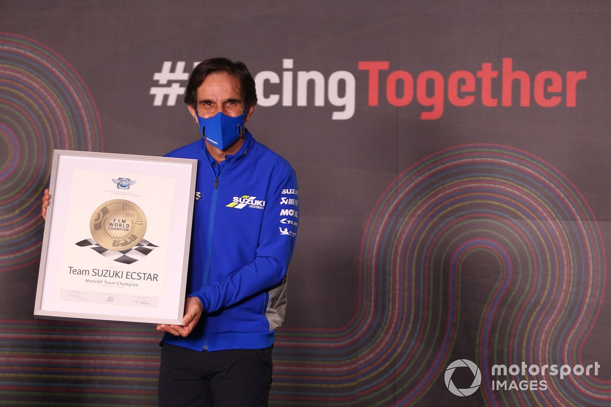 Davide Brivio, team manager de Suzuki MotoGP
