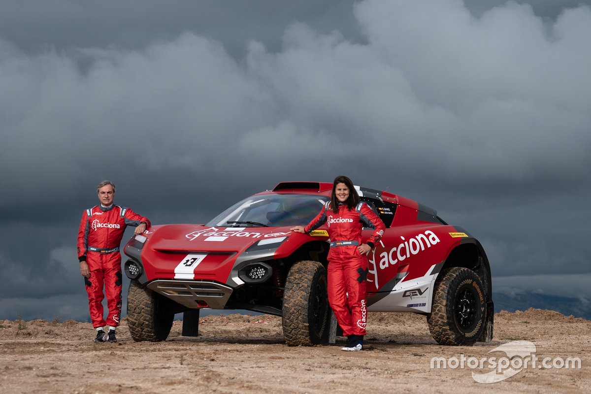 Carlos Sainz, Laia Sanz, ACCIONA | Sainz XE Team 