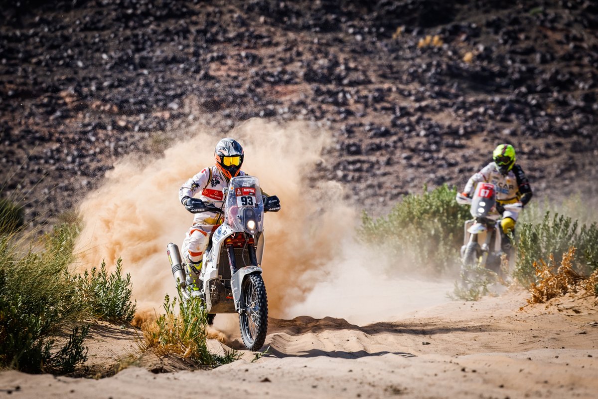 #93 Caravanserraglio Rally Racing Team KTM: Piolini Lorenzo