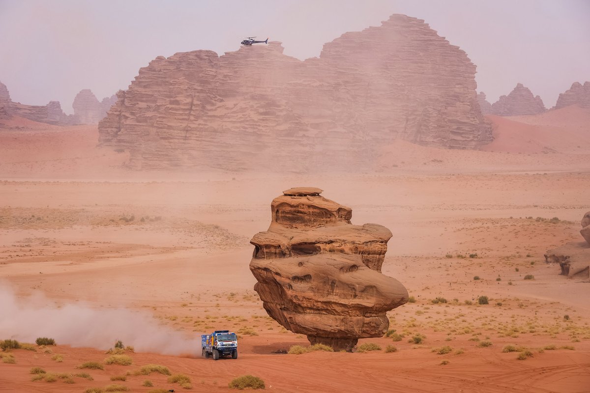 #509 Kamaz - Master: Airat Mardeev, Dmitriy Svistunov, Akhmet Galiautdinov