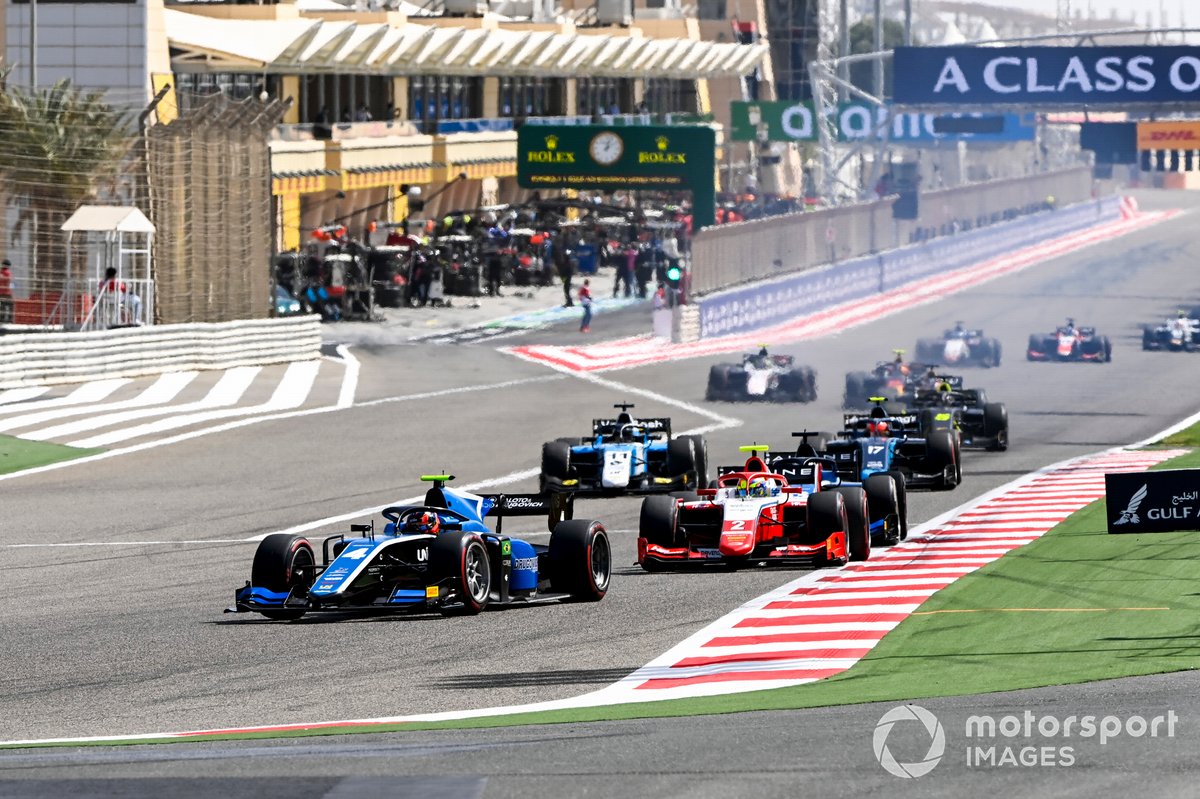 Felipe Drugovich, Uni-Virtuosi y Oscar Piastri, Prema Racing 