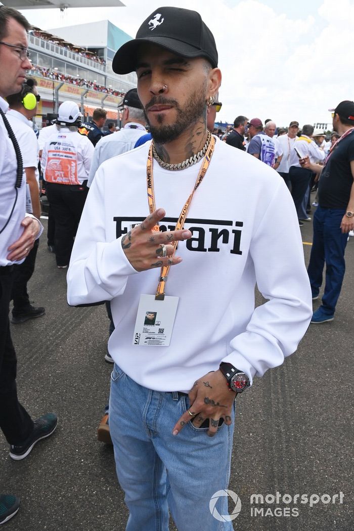 El músico Rauw Alejandro 