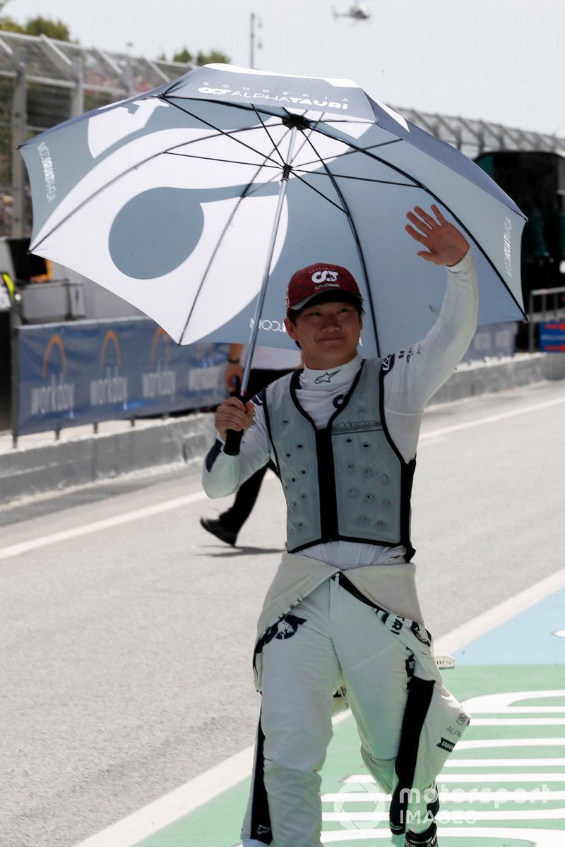 Yuki Tsunoda, establo de AlphaTauri
