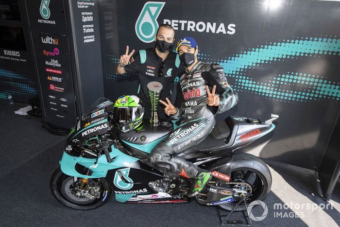 Segundo lugar Franco Morbidelli, Petronas Yamaha SRT
