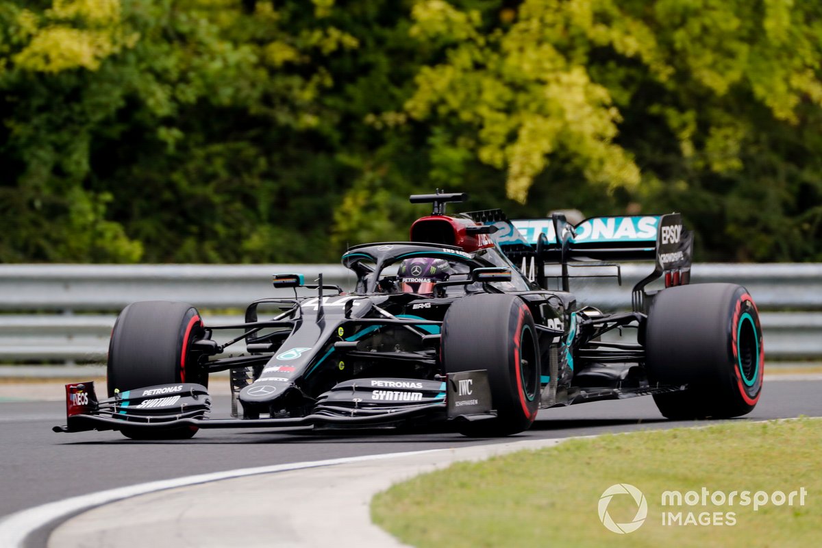 Hongrie - Lewis Hamilton, Mercedes