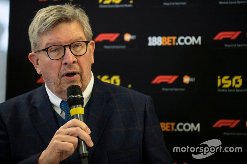 Presentazione 188Bet con Ross Brawn, Amministratore delegato degli sport motoristici, FOM