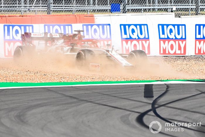 Trompo de Kimi Raikkonen, Alfa Romeo Racing C39
