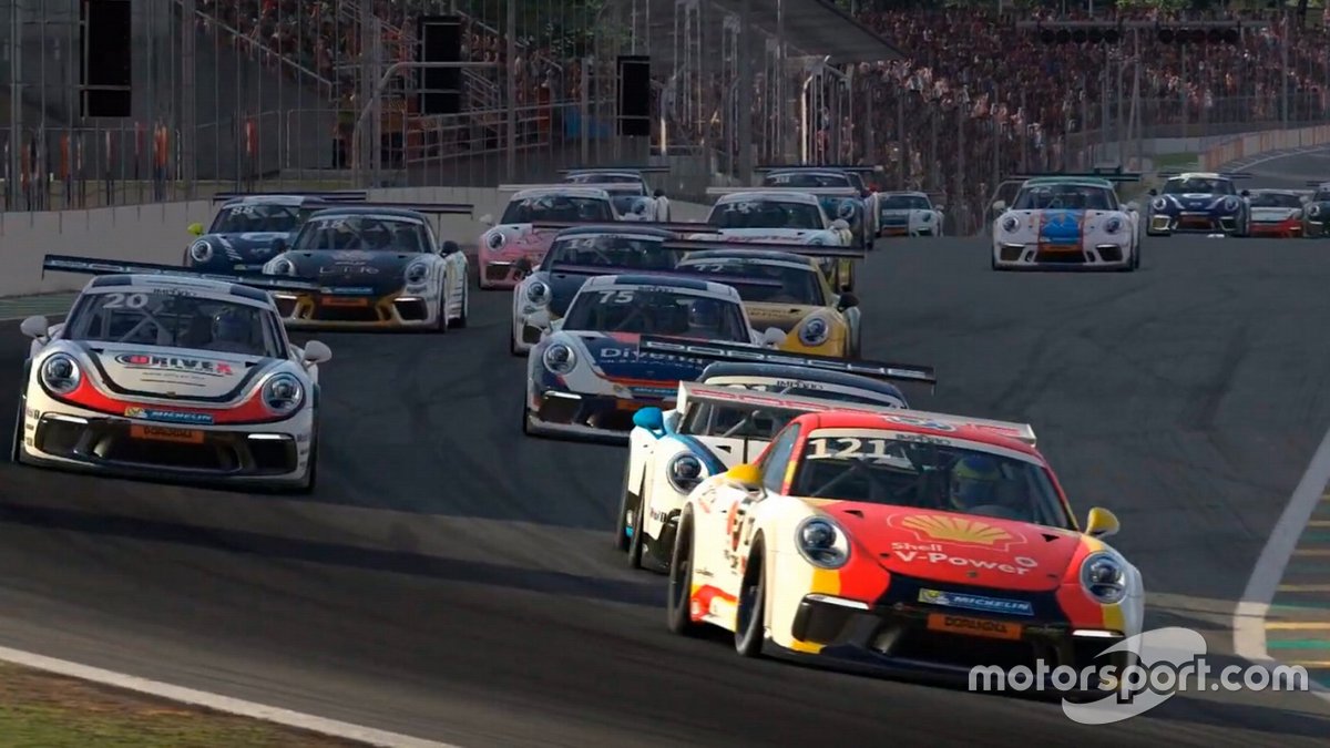 Corrida virtual da Porsche Cup vai selecionar piloto Shell