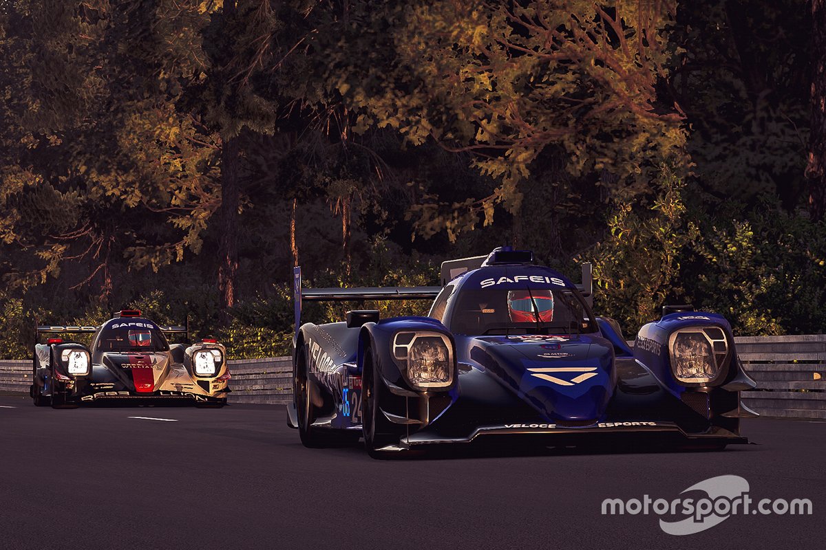 #24 Veloce Esports 1 Oreca 07 LMP2: Jean-Eric Vergne, Pierre Gasly, Jarno Opmeer, Isaac Gillissen