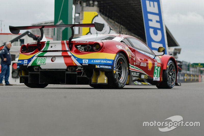 #51 AF Corse Ferrari 488 GTE EVO: Alessandro Pier Guidi, James Calado, Daniel Serra