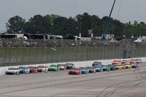 Double-File-Racing in Talladega